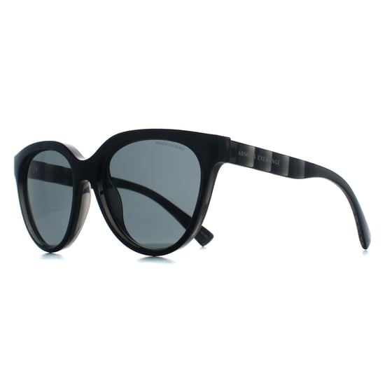 Armani Exchange AX4148SU 835687 gafas de sol gris oscuro transparente brillante - Image 3