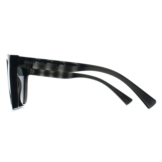 Armani Exchange AX4148SU 835687 gafas de sol gris oscuro transparente brillante - Image 4