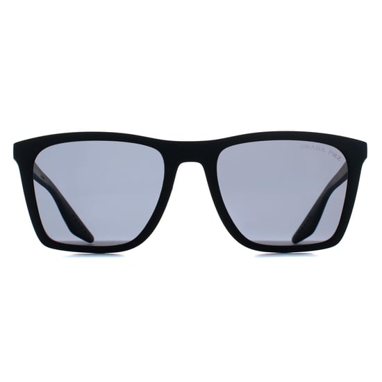 Gafas de sol Prada Sport PSB08S 1BO02G negro mate gris oscuro polarizadas - Image 2