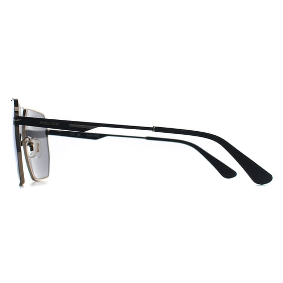 Police SPLL79 Champ Lite 2 302B gafas de sol de espejo azul humo oro rosa brillante - Image 4