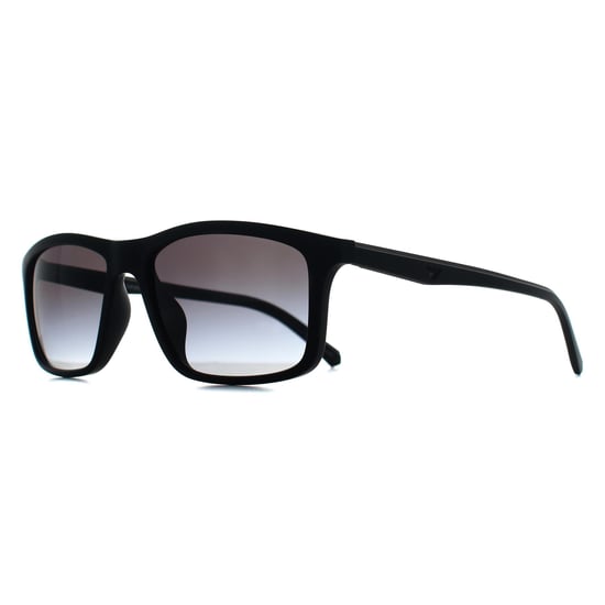 Emporio Armani EA4257U 50018G negro mate gris degradado gafas de sol - Image 3