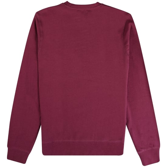 Sudadera Aquascutum Active Con Cuello Redondo Y Logo Grande En Rojo Cordobés - Image 2