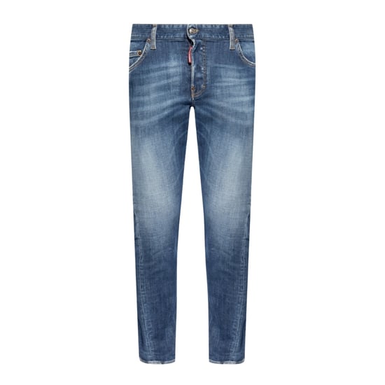 Vaqueros Azul Marino Con Efecto Retorcido Sexy De Dsquared2 - Image 1