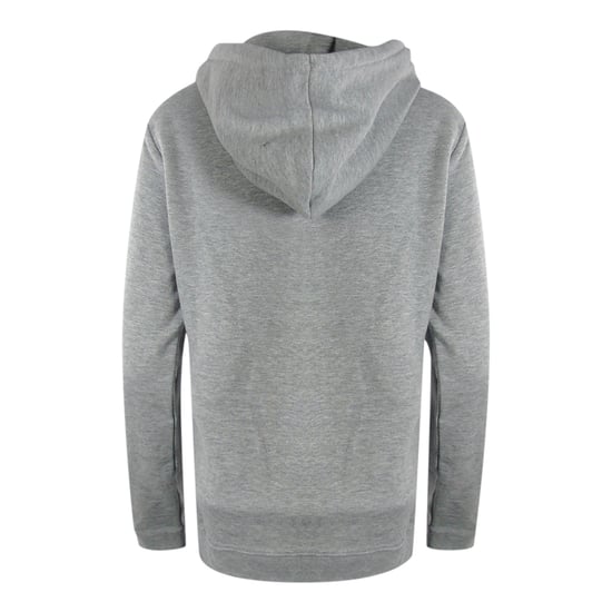 Sudadera Con Capucha Y Cremallera Gris Con Logo De Corazón Rojo Pequeño De Love Moschino - Image 3