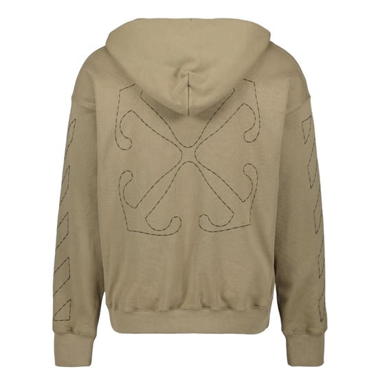 Sudadera Con Capucha Off-white Off Stitch Skate Beige - Image 2