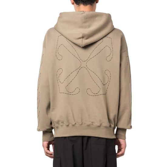 Sudadera Con Capucha Off-white Off Stitch Skate Beige - Image 5