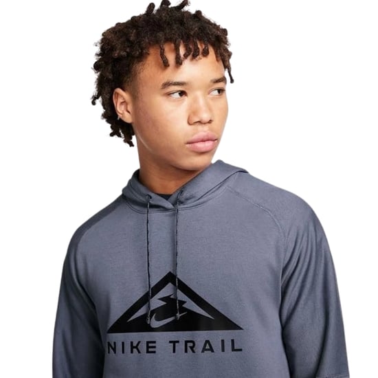 Sudadera Con Capucha Nike Trail Magic Hour Gris - Image 3