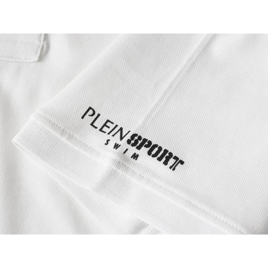 Polo Blanco Con Logotipo Pequeño De Plein Sport - Image 4