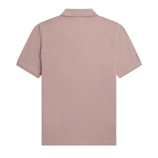 Polo Rosa Oscuro Con Logotipo Negro De Fred Perry - Image 2