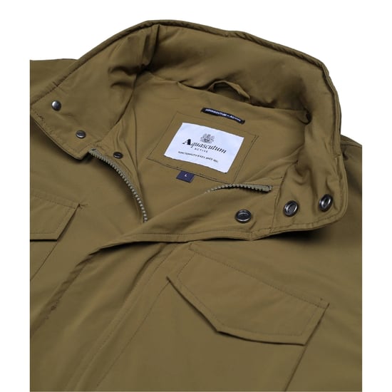 Chaqueta Aquascutum Active Stretch M-65 Verde Militar - Image 3