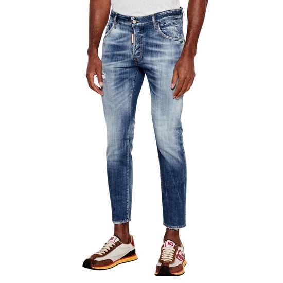Vaqueros Cool Guy De Dsquared2 En Azul Marino - Image 3