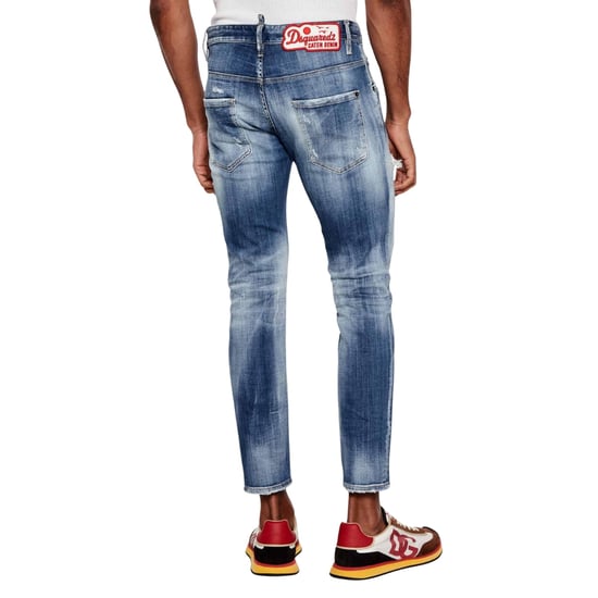 Vaqueros Cool Guy De Dsquared2 En Azul Marino - Image 4