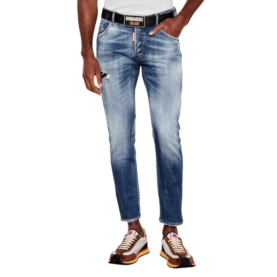 Vaqueros Cool Guy De Dsquared2 En Azul Marino - Image 5