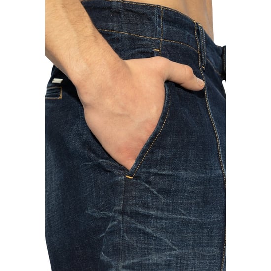 Dsquared2 Bermudas Oscuras Denim Azul Marino - Image 5