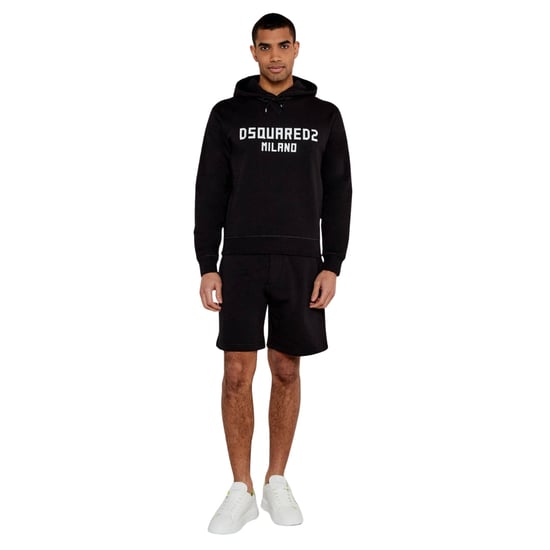 Chándal Negro Con Logotipo De Milán De Dsquared2 - Image 1
