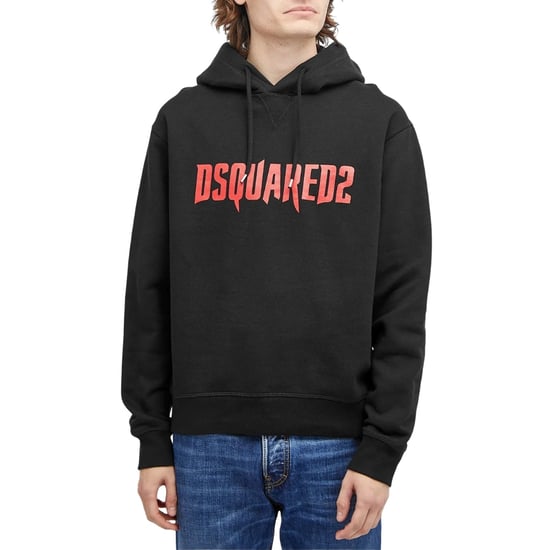 Sudadera Negra Con Capucha Y Logotipo De Terror De Dsquared2 - Image 4