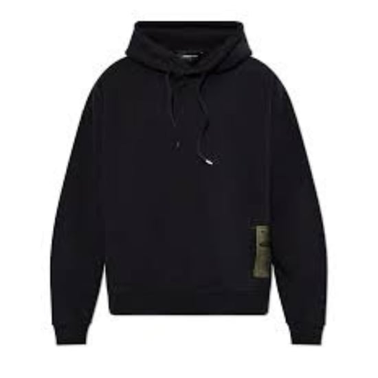 Sudadera Negra Con Diseño De Parche De Dsquared2 - Image 1