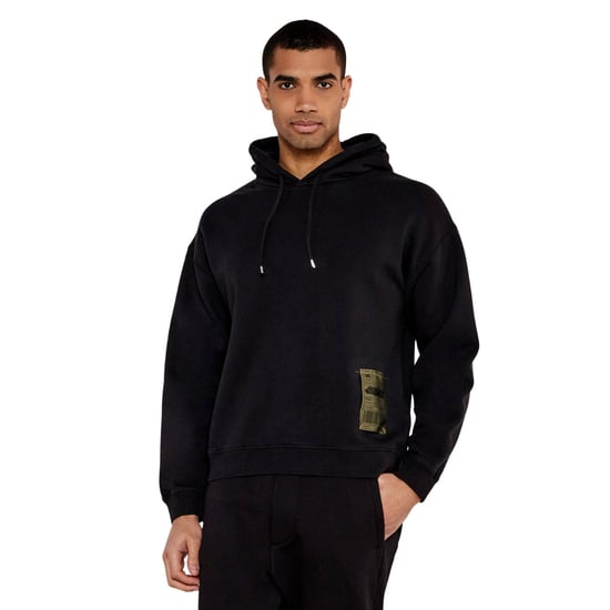Sudadera Negra Con Diseño De Parche De Dsquared2 - Image 2