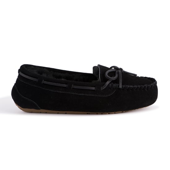 Aus Wooli Australia Womens Stylish Sheepskin Lace Moccasin - Image 2