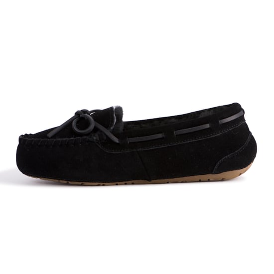 Aus Wooli Australia Womens Stylish Sheepskin Lace Moccasin - Image 4