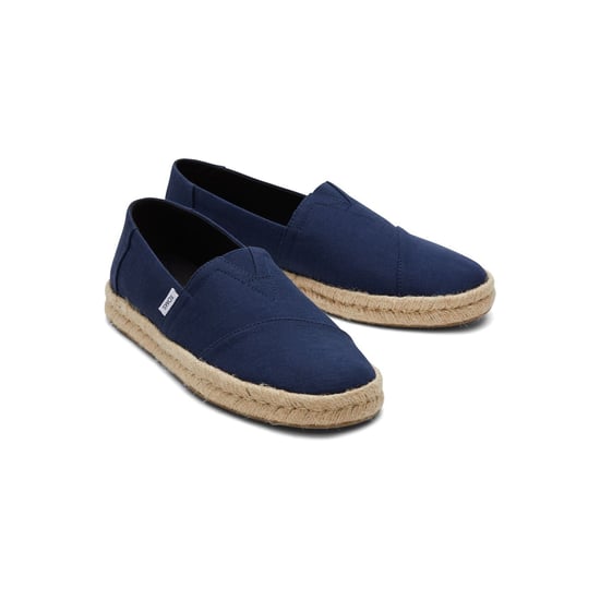TOMS Alpargata Rope 2.0 100% Cotton Men's Navy Espadrilles - Image 1