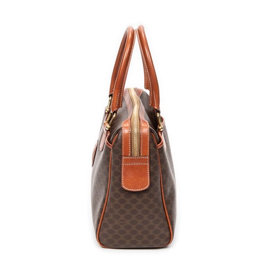 Celine Small Boston en Brown Lienzo recubierto - Image 3