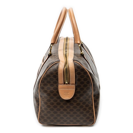 Celine Medium Boston  en Beige Lienzo recubierto - Image 3