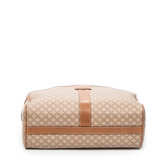 Celine Shoulder Boston en Beige Lienzo recubierto - Image 6