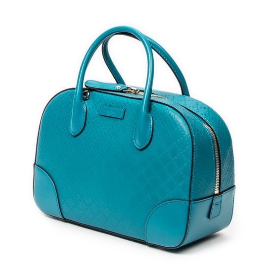 Gucci Boston Top Handle en Verde azulado Cuero de ternero - Image 2