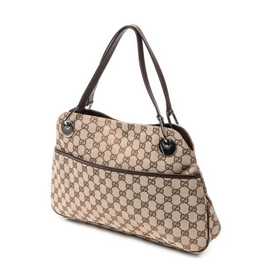 Gucci Medium Eclipse Tote en Beige Lienzo - Image 2