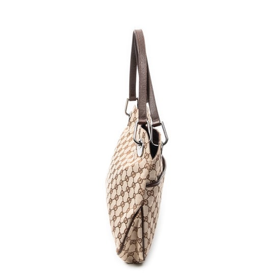 Gucci Medium Eclipse Tote en Beige Lienzo - Image 4