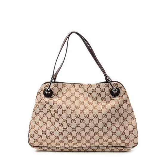 Gucci Medium Eclipse Tote en Beige Lienzo - Image 5