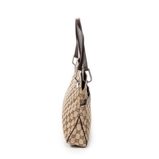 Gucci Medium Eclipse Tote en Beige Lienzo - Image 3
