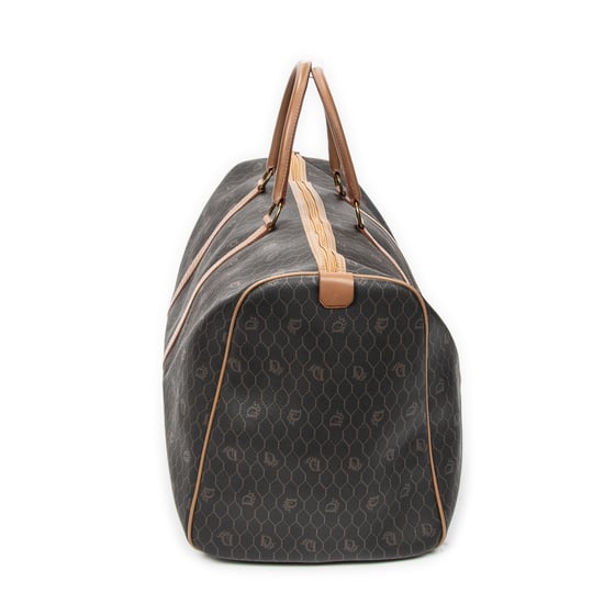 Dior Large Vintage Travel Boston  en Brown Lienzo recubierto - Image 3