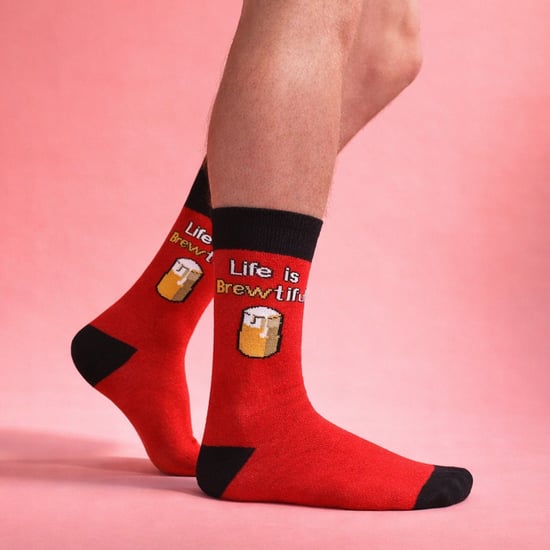 3 Pares de Calcetines de Algodón para Hombre con Motivos Divertidos | Eslogan de Comida y Bebida | Idea de Regalo - Image 5