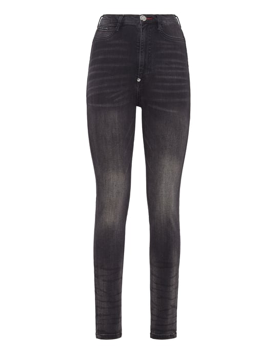Jegging De Cintura Alta Iconic Plein - Image 1