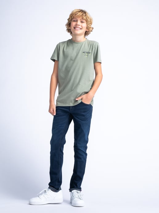 Petrol Industries - Russel Regular Tapered Fit Jeans - Dark Green - Image 5