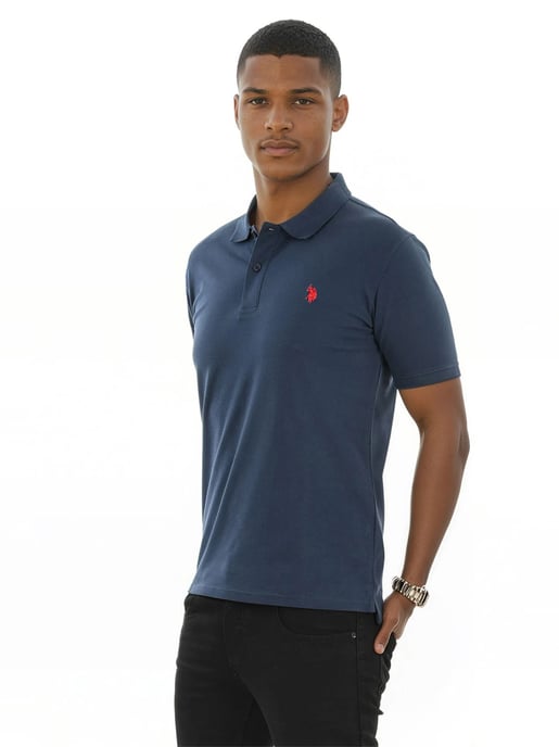 Polo básico de manga corta para hombre U.S. Polo Assn. con tejido elástico - Image 5