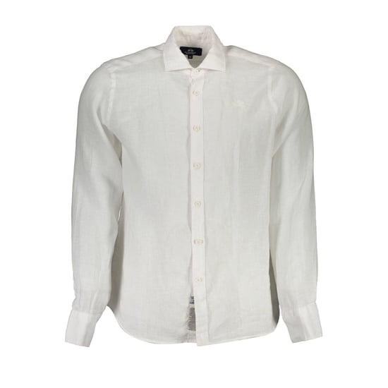 Camisa de Hombre de Lino La Martina Bianco - Image 1