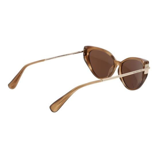 Gafas de sol de acetato marrón Max Mara - Image 3