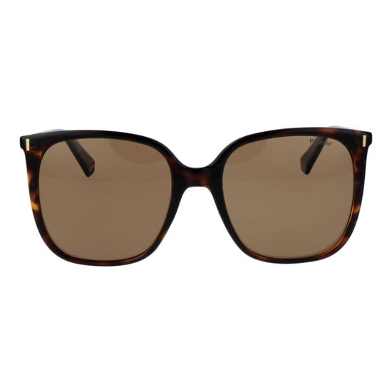 Gafas de sol de plástico marrón Polaroid - Image 2