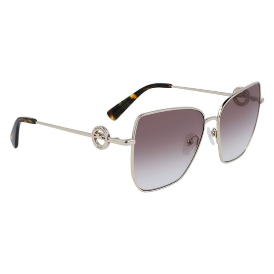 Gafas de Sol de Metal Dorado Longchamp - Image 3