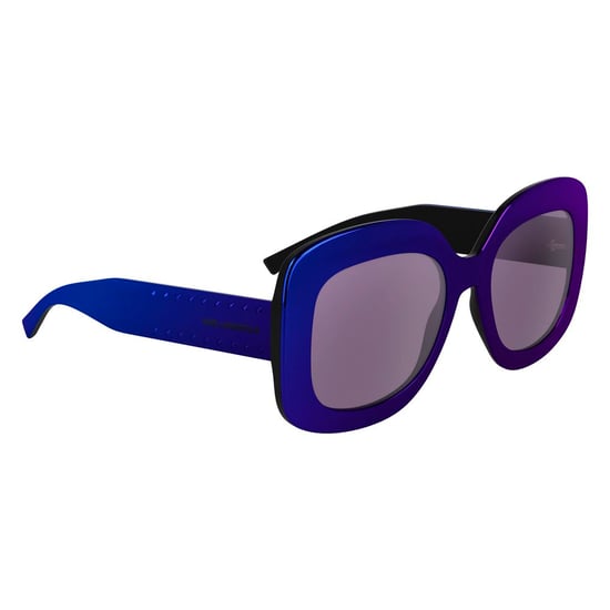Gafas de sol inyectadas moradas Karl Lagerfeld - Image 3