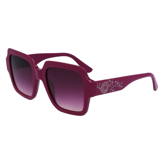 Gafas de sol de acetato gris Karl Lagerfeld - Image 1