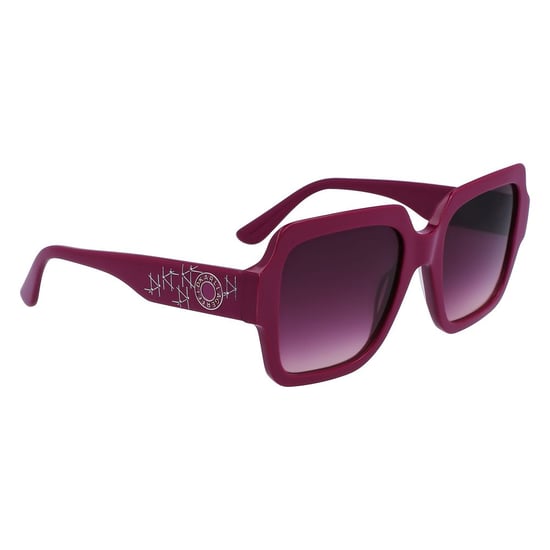 Gafas de sol de acetato gris Karl Lagerfeld - Image 3