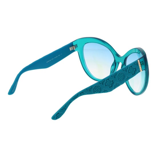 Gafas de sol de acero inoxidable turquesa Guess - Image 3