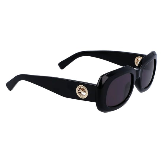 Gafas de sol inyectadas negras Longchamp - Image 3
