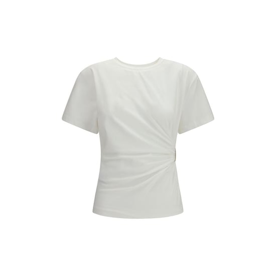 Camiseta de algodón blanca PINKO - Image 1