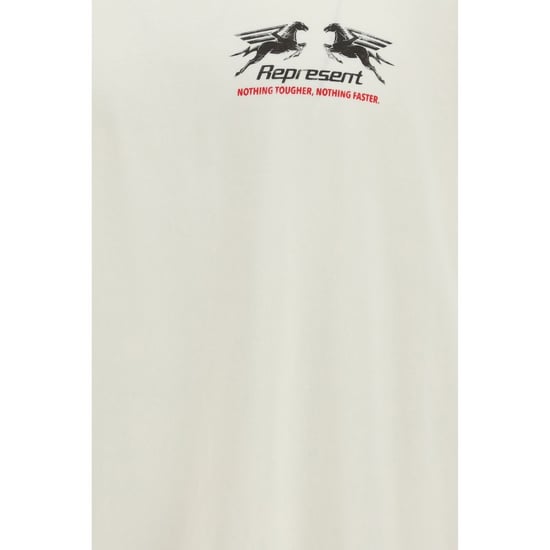 Camiseta de Algodón Blanca Represent - Image 3