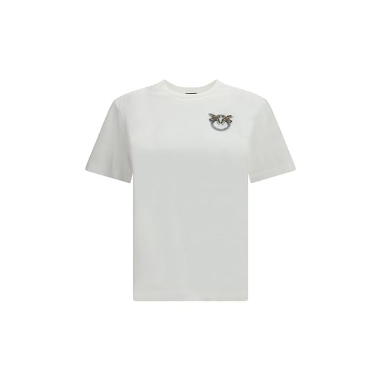 Camiseta de algodón blanca PINKO - Image 1